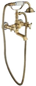 Bath faucet Rea Rustico Antique Gold