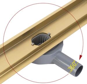 Linear drainage REA Neox pro Brush Gold 60
