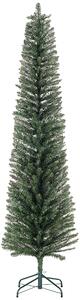 HOMCOM 7ft Artificial Bare Pencil Christmas Tree - Green Aosom UK