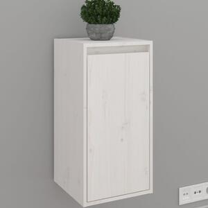 Wall Cabinet White 30x30x60 cm Solid Wood Pine