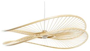 Ceiling Light DKD Home Decor Natural Bamboo 50 W 70 x 65 x 23 cm