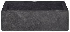 Sink Black 40x40x12 cm Marble