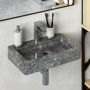 Sink Grey 38x24x6.5 cm Marble