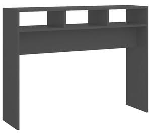 Console Table Black 105x30x80 cm Engineered Wood