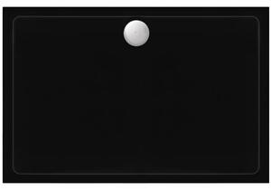 Shower tray Rea Savoy Black 80x100