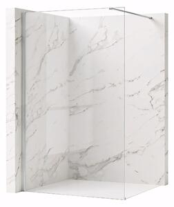 Shower screen Rea Flexi Transparent / Chrome 70
