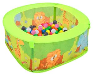 Ball Pool with 300 Balls for Kids 75x75x32 cm