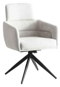 Quechee Fabric Swivel Home And Office Chair - White