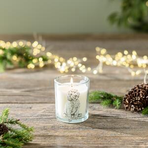 Cockapoo Linen Candle Clear