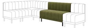 Amali Long Dining Bench, Boucle
