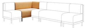 Mae Corner Dining Bench, Vintage Velvet
