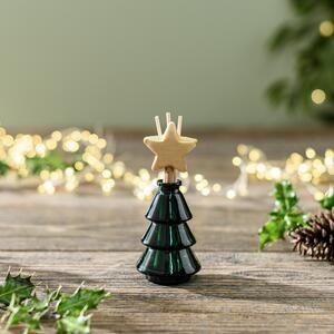 Festive Garland Christmas Tree Diffuser Green