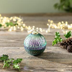 Ginger Ale Teal Bauble Multi Wick Candle green