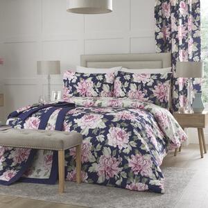Dreams & Drapes Kirsten 200cm x 230cm Bedspread Pink Blue