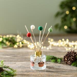 Mince Pie Pom Pom Diffuser Clear