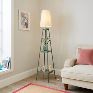 Remi Shelved Tripod Floor Lamp