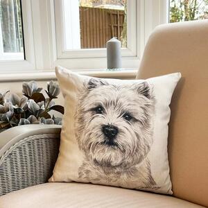 Daro Highland Terrier Square Cushion