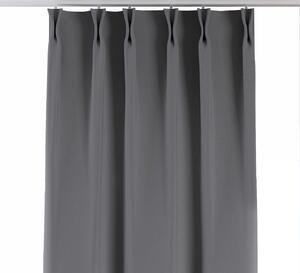 Double pinch pleat curtain