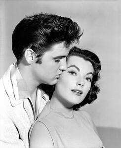 Photography Elvis Presley And Judy Tyler