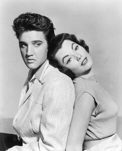 Photography Elvis Presley And Judy Tyler