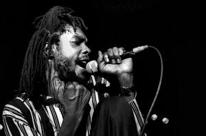 Photography Peter Tosh in concert/Roma, 1980