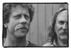 Photography Chris Hillman and David Crosby, Nashville, USA, 1990, Messer, Alan