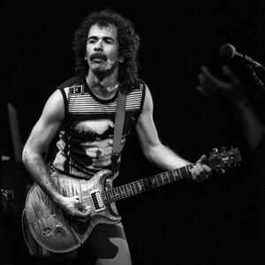 Photography Carlos Santana, 1985