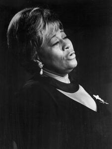 Photography Portrait of Ella Fitzgerald, 1970s