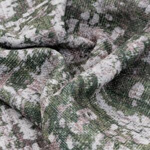 Washable Distressed Green Runner Rug - Renuu - 60cm x 240cm Runner