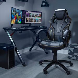 X Rocker Maverick Office Gaming Chair Gold