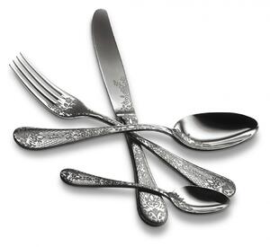 CASABLANCA CUTLERY SET 24 - Polished stainless steel