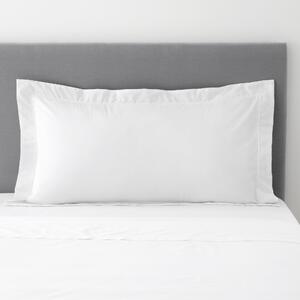 Dorma 400 Thread Count Oxford Pillowcase White