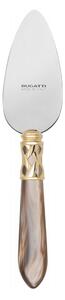 ALADDIN GOLD-PLATED RING PARMESAN & HARD CHEESE KNIFE - Transparent Gold