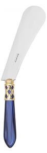 ALADDIN GOLD-PLATED RING CHEESE KNIFE & SPREADER - Silky Green