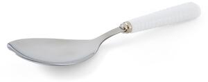 Sophie Conran for Portmeirion Serving Spoon with Ceramic Handle Silver