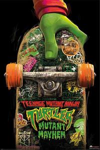 Poster Teenage Mutant Ninja Turtles: Mutant Mayhem - Skate Board