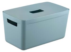 Inabox Home Storage Box & Lid - 8L - Cottage Blue