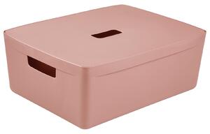 Inabox Home Storage Box & Lid - 19L - Desert Clay