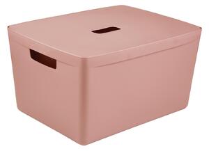 Inabox Home Storage Box & Lid - 28L - Desert Clay