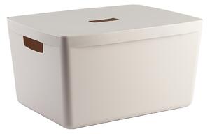 Inabox Home Storage Box & Lid - 28L - Natural