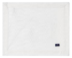 Lexington White jacquard cotton placemat 40x50 cm White