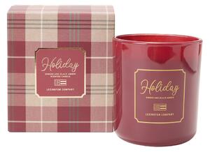 Lexington Holiday scented candle 40 hours Ginger Black Amber