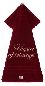 Lexington Happy Holidays towel 50x70 cm Red