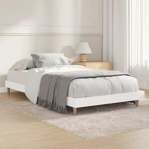 Bed Frame White 90x200 cm Engineered Wood