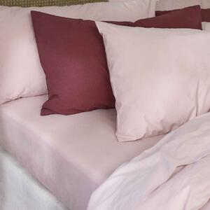Piglet French Rose Washed Cotton Percale Pillowcases (Pair) Size Square