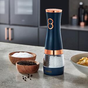 Tower Cavaletto Electric Duo Salt & Pepper Mill Set Blue