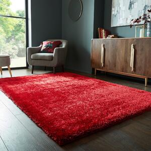 Indulgence Shaggy Rug Indulgence Ruby Red