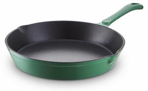 Foundry 26cm Cast Iron Round Fry Pan Green