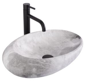 Countertop Basin Rea Roxy C Stone L.GREY
