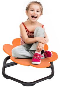 AIYAPLAY Sensory Spinning Chair for Autism Kids Coordination & Balance, Orange Aosom UK